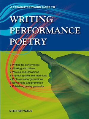 cover image of A Straightforward Guide to Writing Performance Poetry